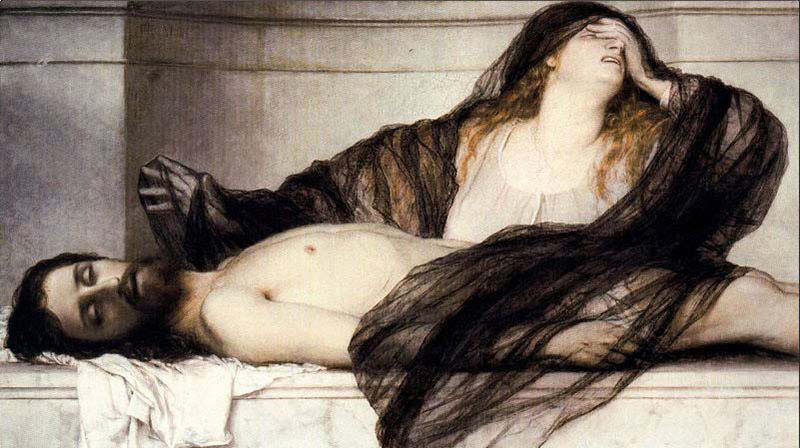Marie Madeliene Crying Christ's Death